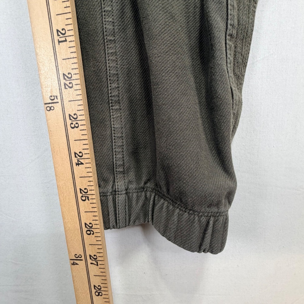 Athleta Farallon Jogger Pants Olive Green Size 6 Elastic Waist Drawstring - Picture 8 of 8